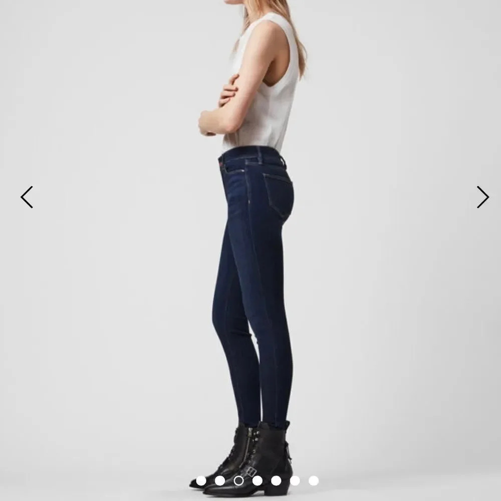 All Saints Grace Mid-Rise Superstretch Skinny Jean - Picture 3 of 11